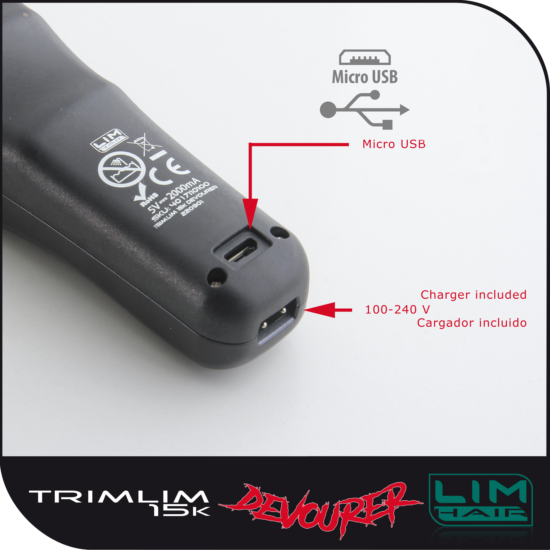 Trimmer Trimlim 15K DEVOURER - Imagen 11